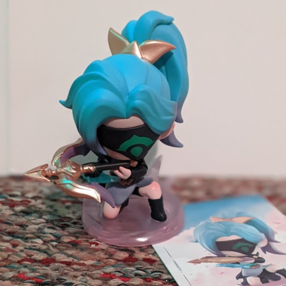 Popmart Fight For The Golden Spatula Chibi "Spirit Blossom Vayne"